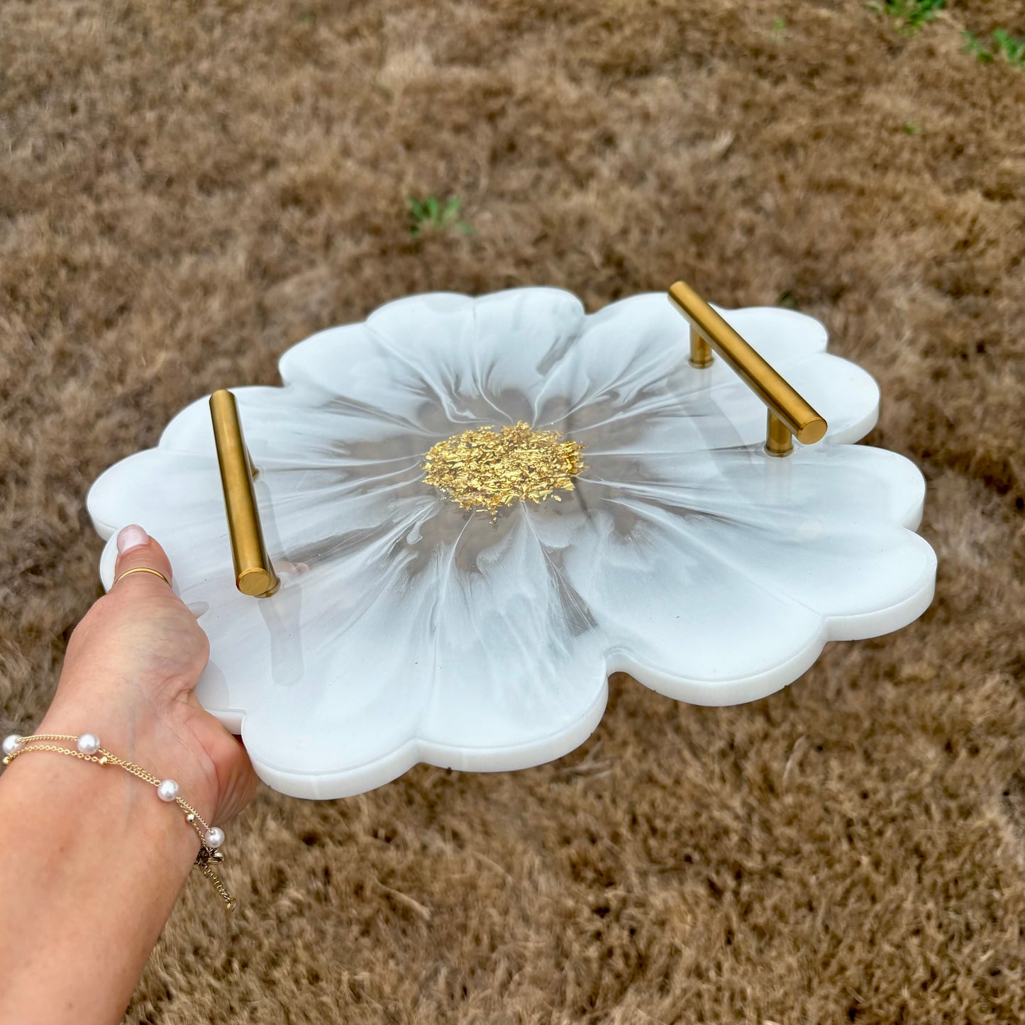 Flower Resin Tray