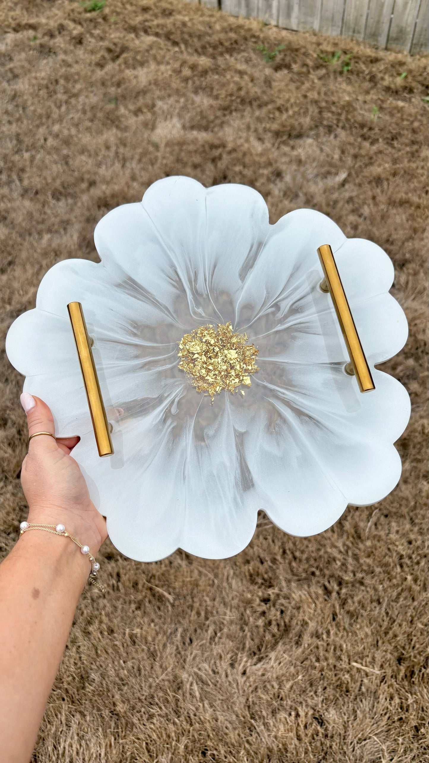 Flower Resin Tray