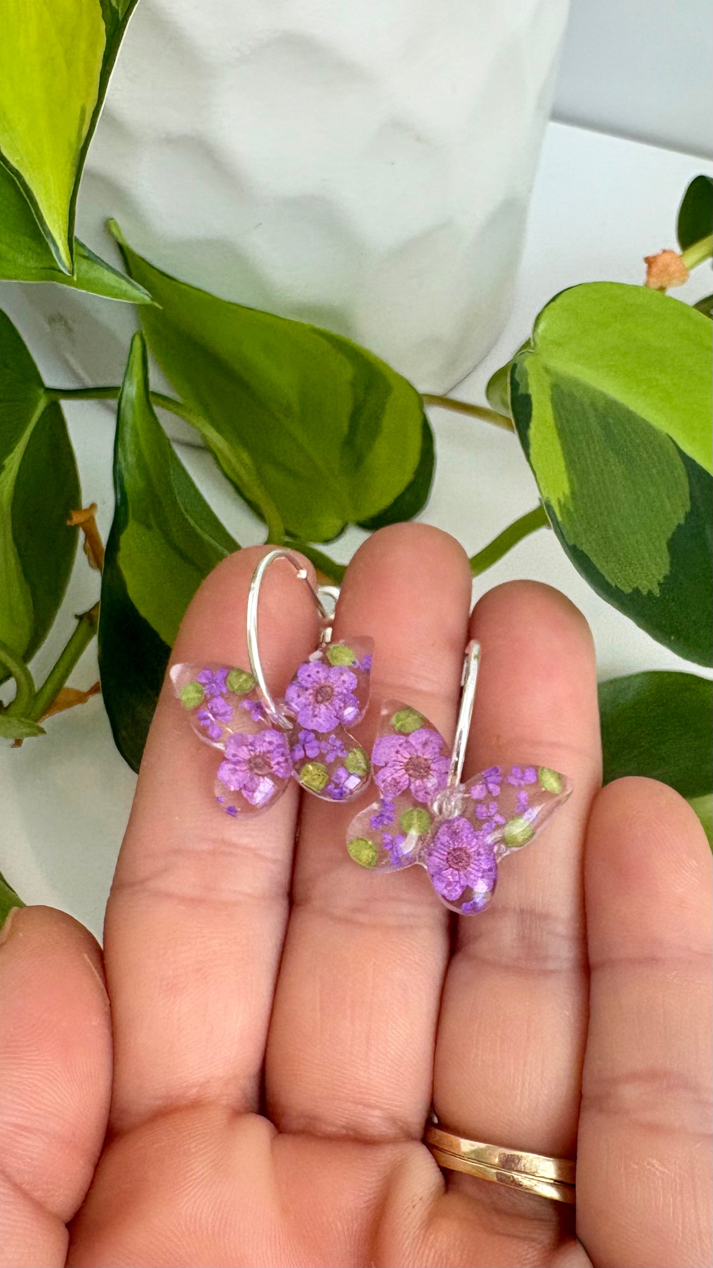 Butterfly Hoops