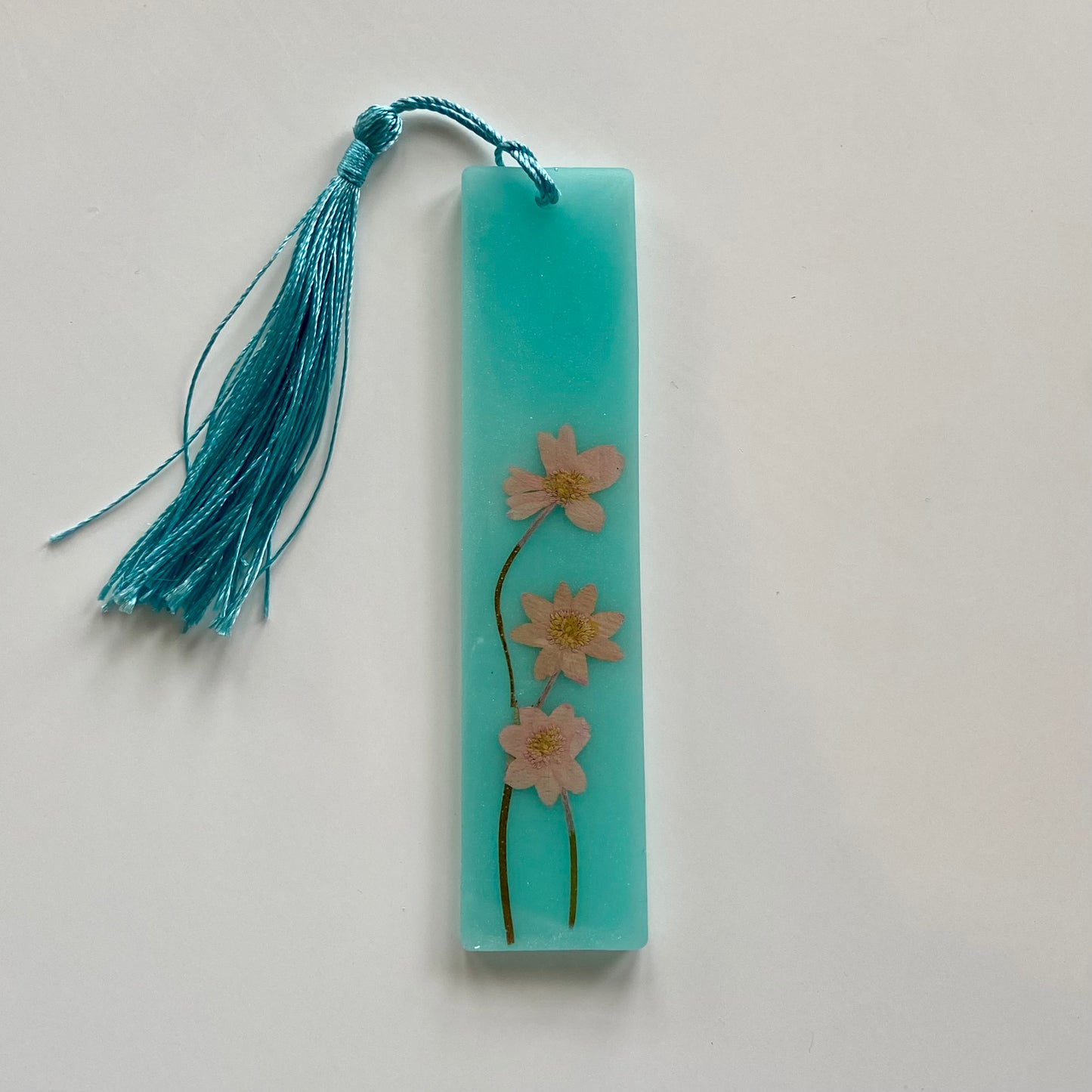 Mint Flower Bookmark