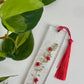 Red “On the Vine” Bookmark