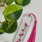 Magenta Curved “On the Vine”Bookmark