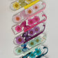 Hot Pink Floral Butterfly Bookmark