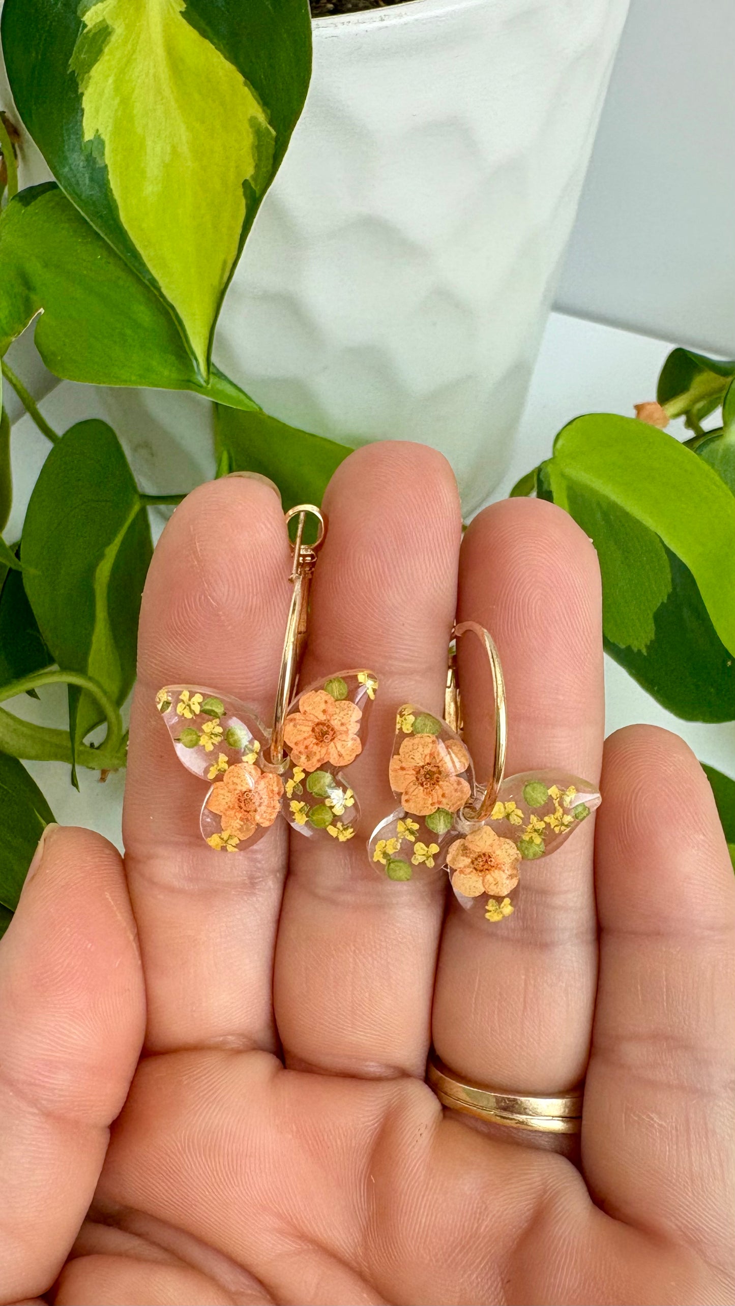 Butterfly Hoops