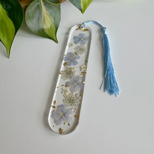 Floral Curved Bookmark