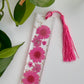 Hot Pink Floral Bookmark