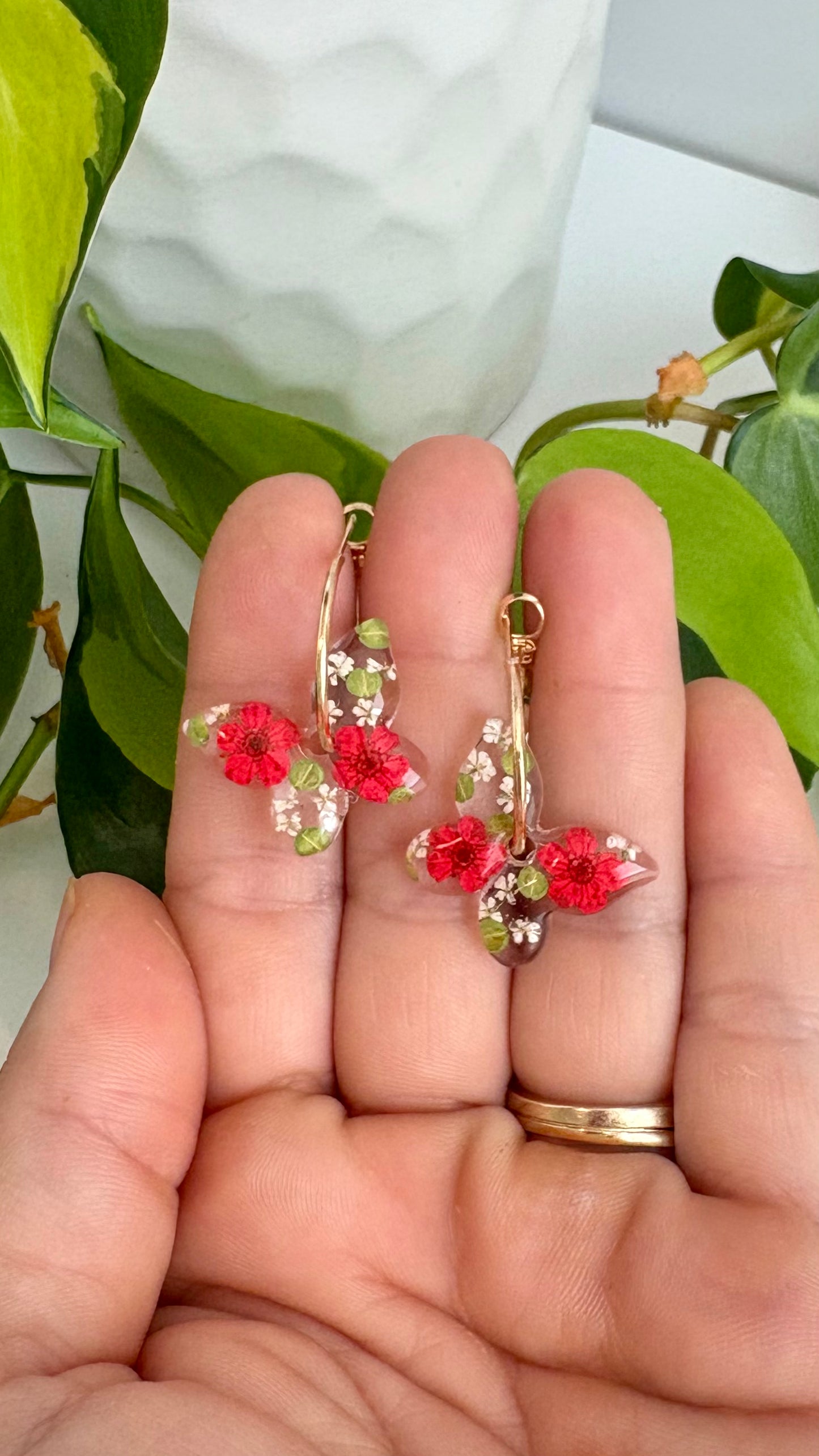 Butterfly Hoops