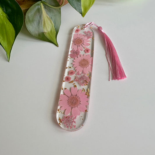 Floral Curved Bookmark