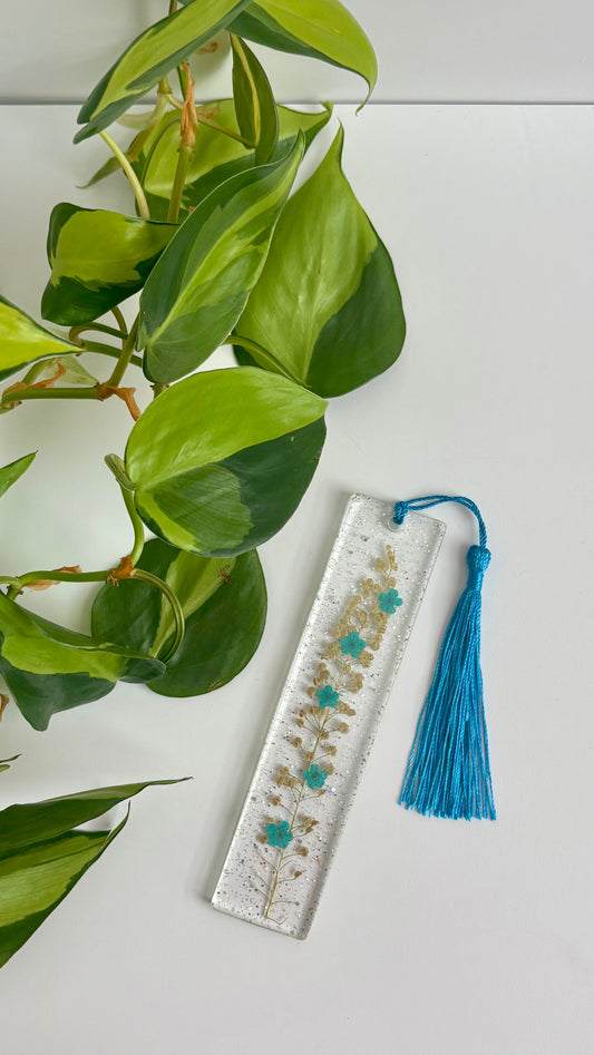 Teal “On the Vine” Bookmark