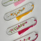 Hot Pink Curved “On the Vine”Bookmark