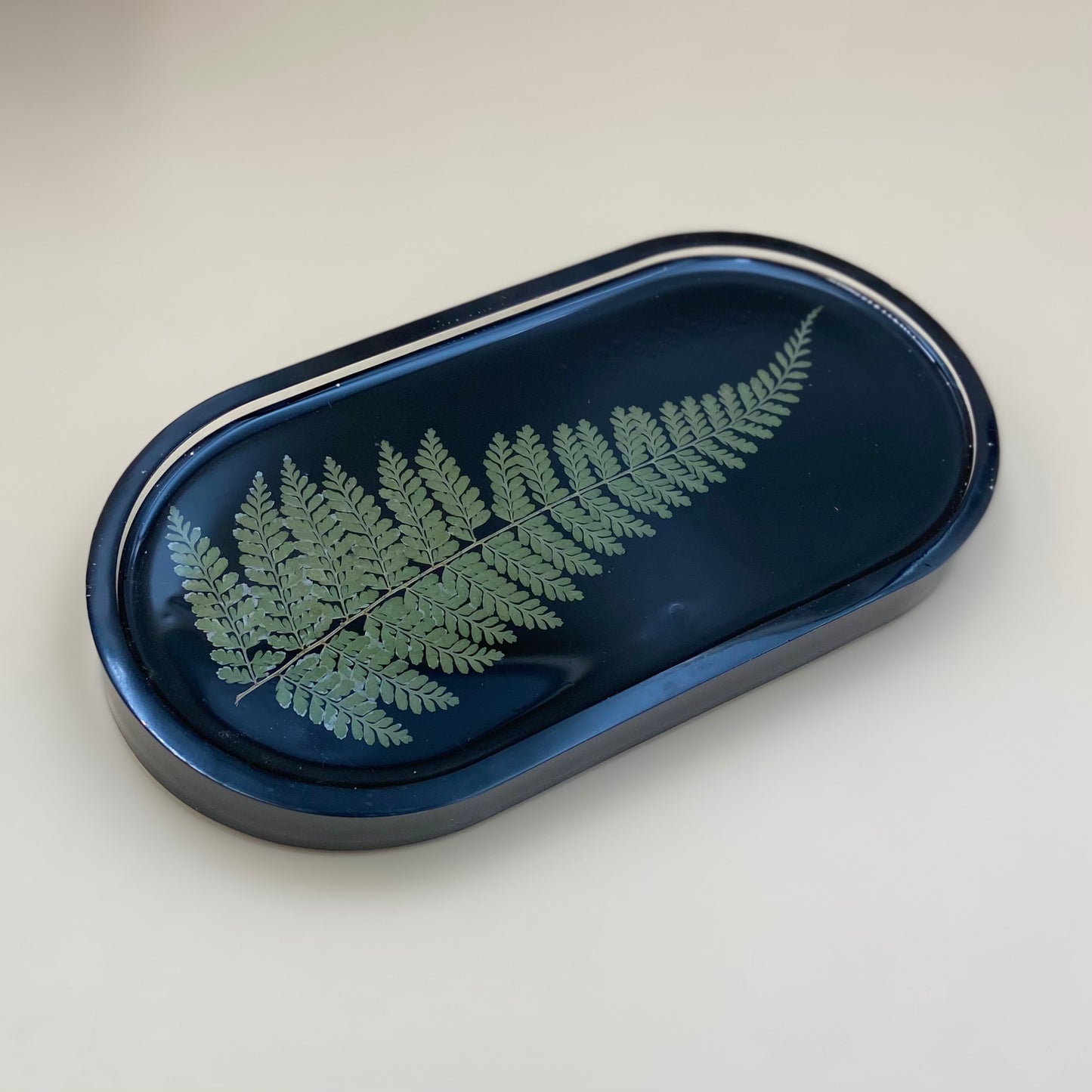 Small Oval GreeneryTrinket Tray