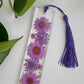 Purple Floral Bookmark