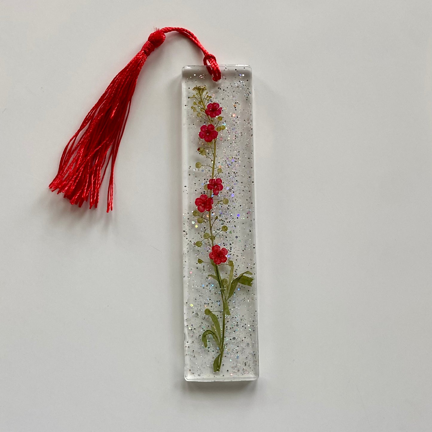 Glitter “On the Vine” Bookmark