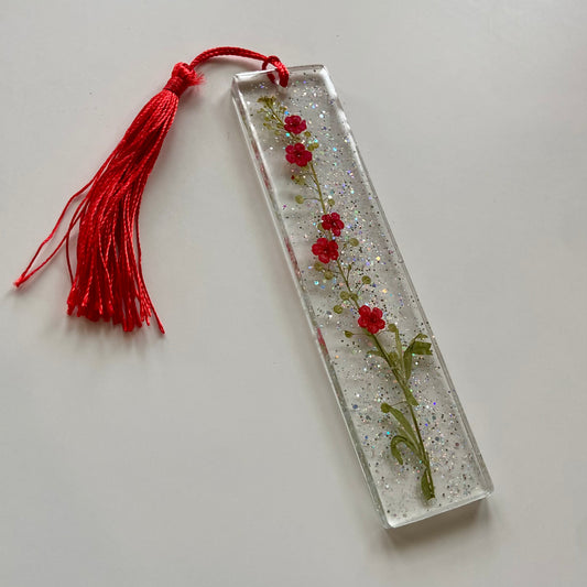 Glitter “On the Vine” Bookmark