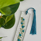 Teal Blue “On the Vine”Bookmark