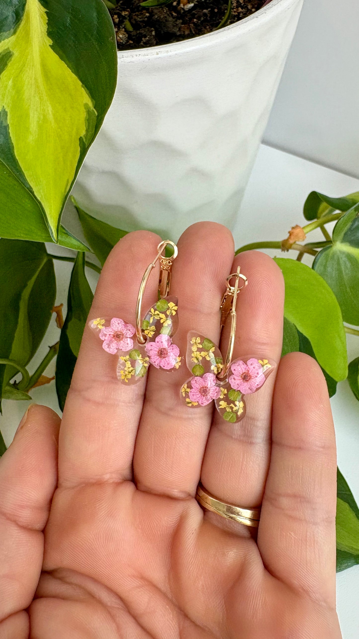 Butterfly Hoops
