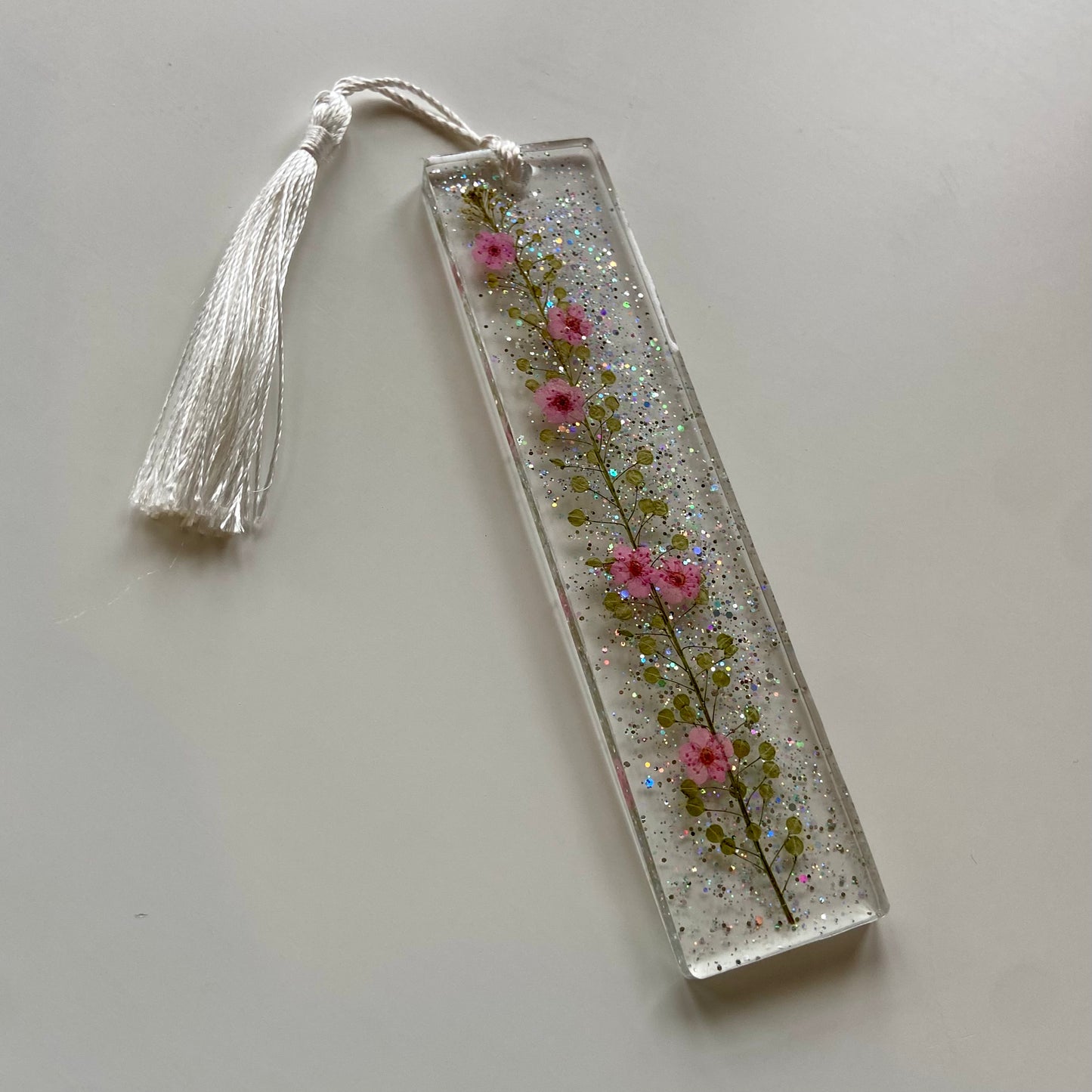 Glitter “On the Vine” Bookmark