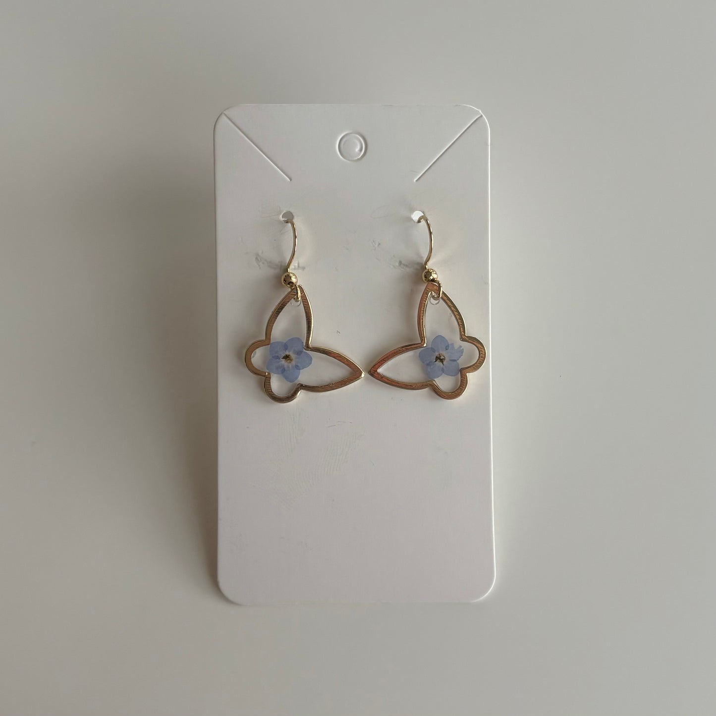 Butterfly Flower Earrings