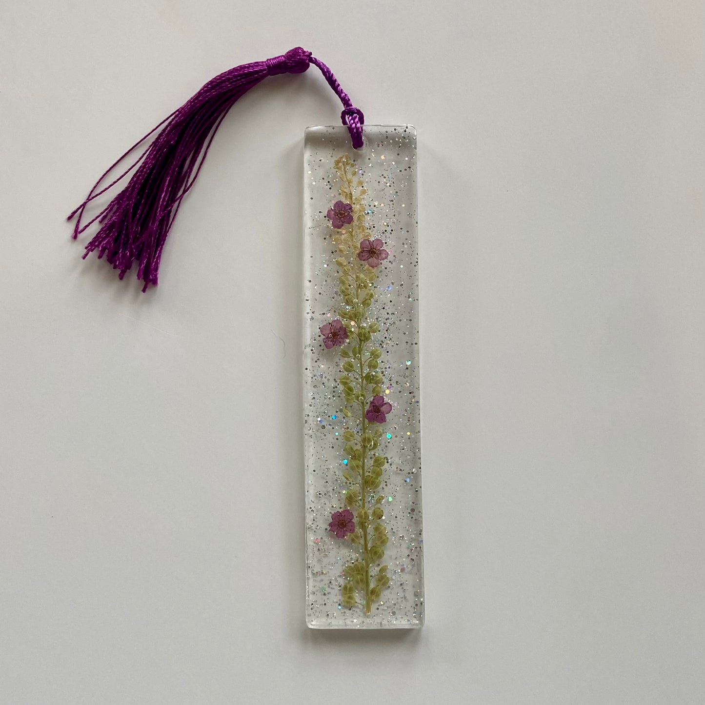 Glitter “On the Vine” Bookmark