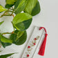 Red “On the Vine” Bookmark