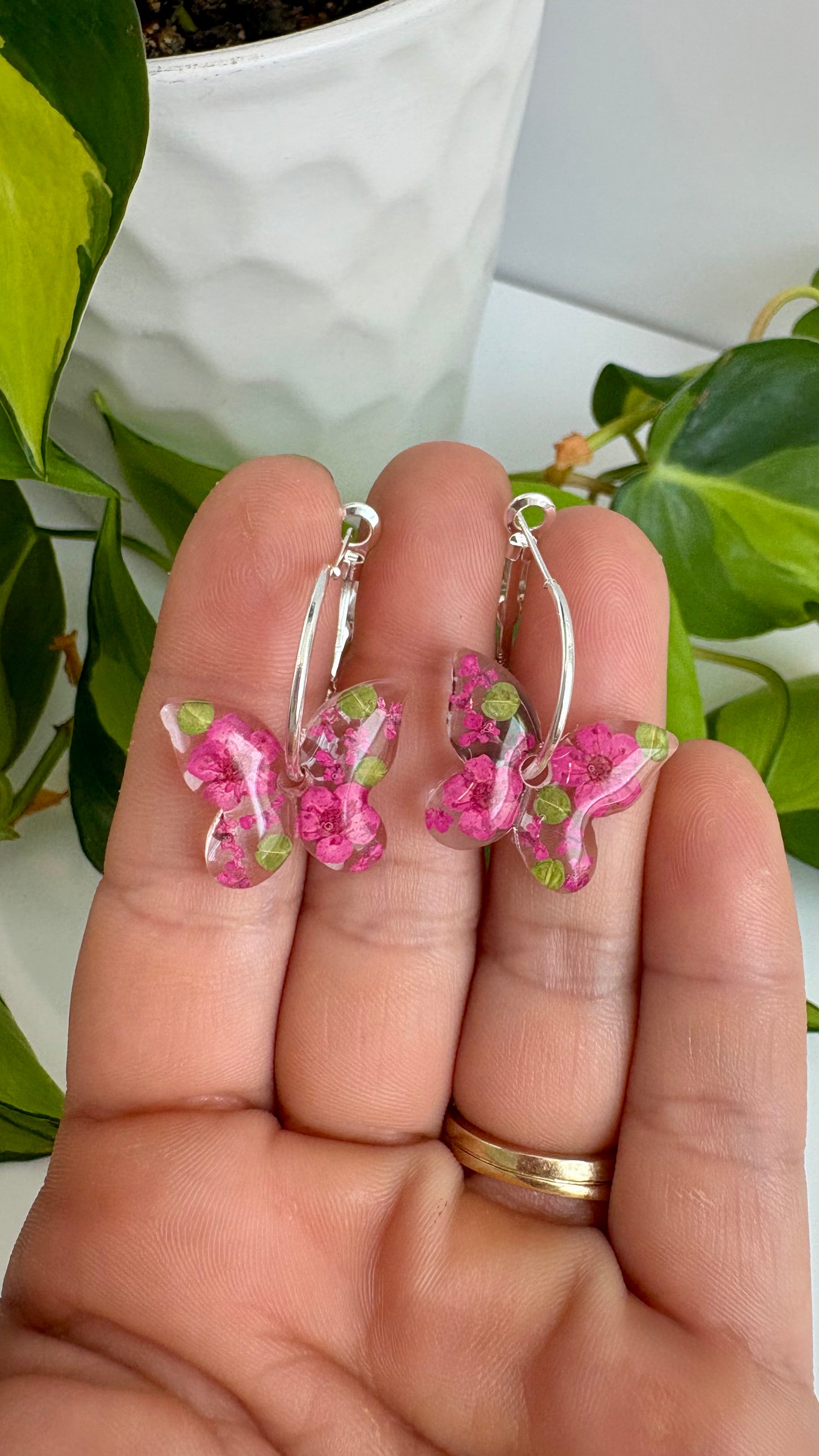 Butterfly Hoops