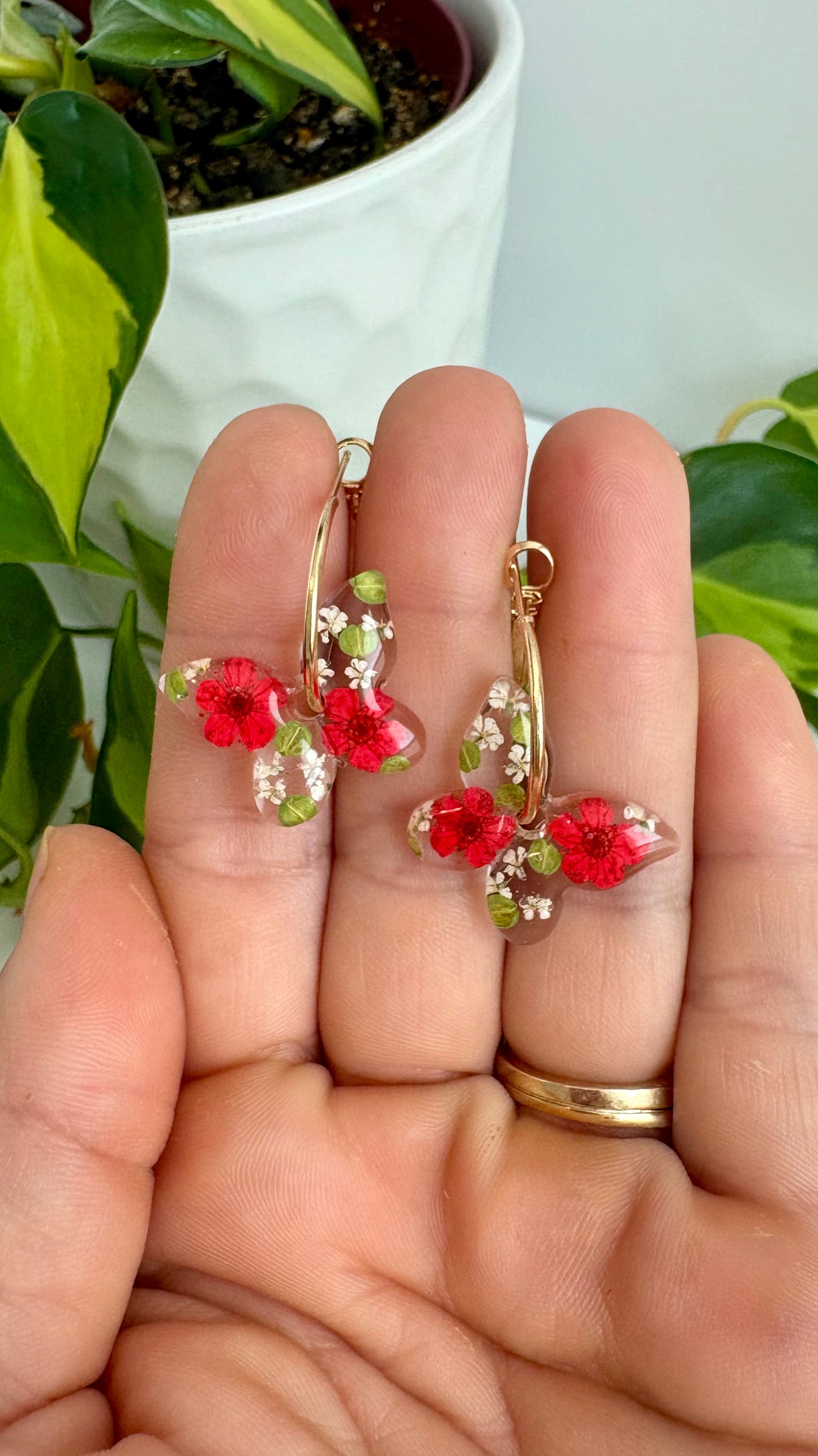 Butterfly Hoops