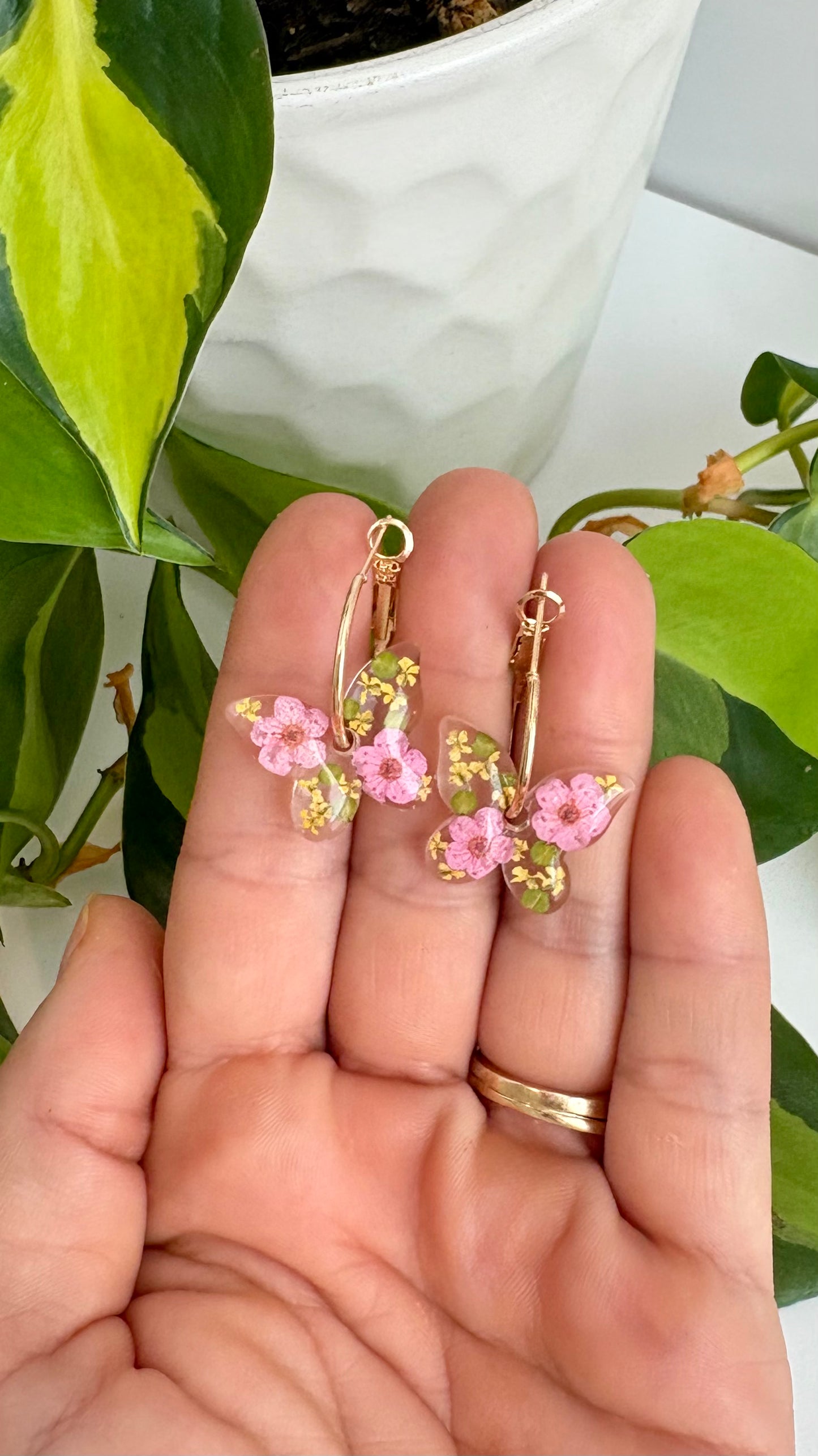 Butterfly Hoops