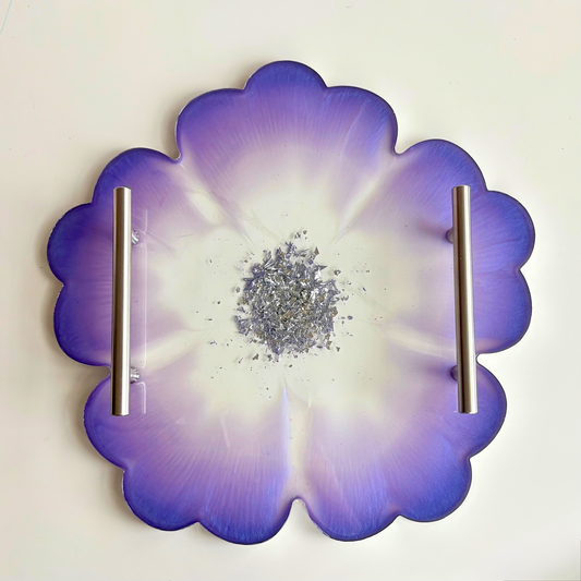 Flower Resin Tray
