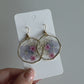 Round Floral Earrings