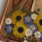 Square Wood Floral Tray