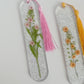 Hot Pink Curved “On the Vine”Bookmark
