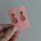 Small Teardrop Floral Earring