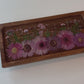 Rectangle Raised Wood Floral Tray