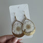 Large Teardrop Floral Earrings