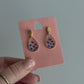 Small Teardrop Floral Earring