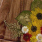 Square Wood Floral Tray